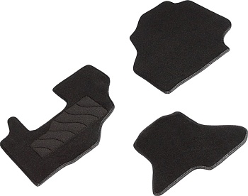 Коврики в салон для JAC N56 "Lux" ворс, черный