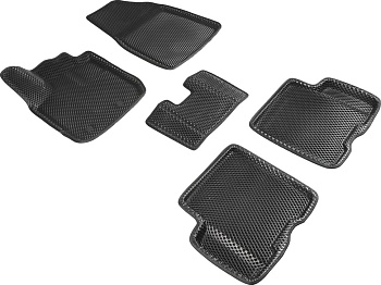 Коврики в салон Eva "3D" для Renault Arkana I "Ромб" ЭВА, черный