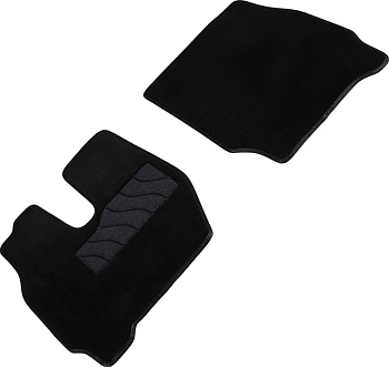Коврики в салон для Iveco Stralis "Lux" ворс, черный
