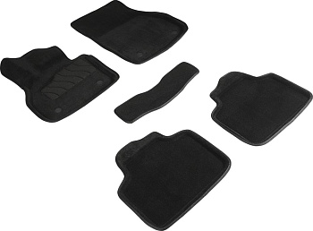 Коврики в салон для MINI Countryman II "3D" ворс, черный