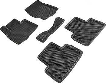 Коврики в салон Eva "3D" для Infiniti FX 37 II (S51) "Ромб" ЭВА, черный