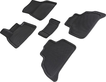 Коврики в салон Eva "3D" для BMW X5 IV (G05) "Ромб" ЭВА, черный