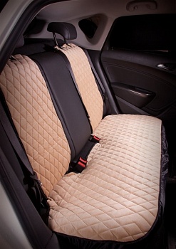 Накидка "Алькантара", задняя (3 предмета), бежевая, универсальная