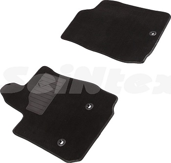 Коврики в салон для Toyota Alphard III "Lux" ворс, черный