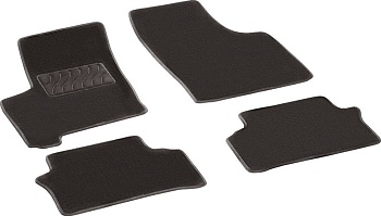 Коврики в салон для Opel Meriva A (T3000) "Lux" ворс, черный