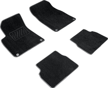 Коврики в салон для Cadillac BLS "Lux" ворс, черный