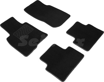 Коврики в салон для Infiniti G 35 "Lux" ворс, черный