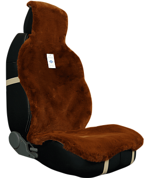 Накидки на весь салон "Premium" искусственный мех, коричневый, tkomp012