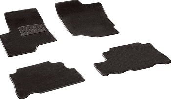 Коврики в салон для Opel Antara I "Lux" ворс, черный 83138