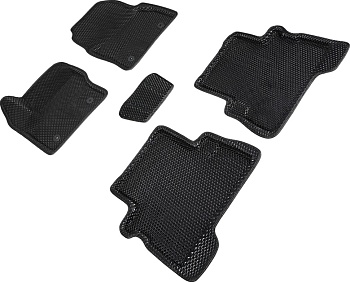 Коврики в салон Eva "3D" для Ford Kuga II (Рестайлинг) "Ромб" ЭВА, черный