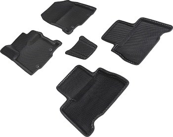 Коврики в салон Eva "3D" для Lexus NX I "Ромб" ЭВА, черный