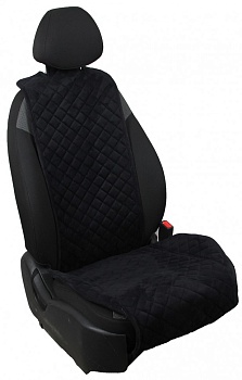 Накидка на сиденье автопилот "RS" алькантара, черный