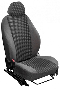 Авточехлы на Hyundai Tucson I / KIA Sportage II "Лима" жаккард/кожзам, сетка