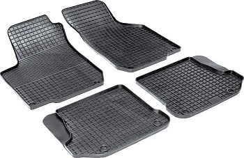 Коврики в салон для Skoda Octavia I (A4) (Tour) "Сетка" резина, черный