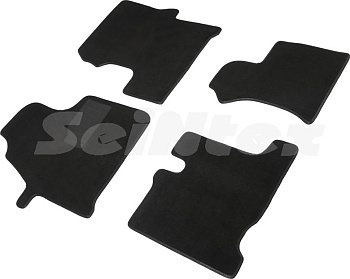 Коврики в салон для Mercedes-Benz Sprinter "Lux" ворс, черный 89627