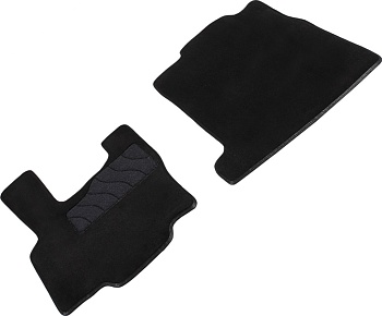 Коврики в салон для DAF XF105 "Lux" ворс, черный