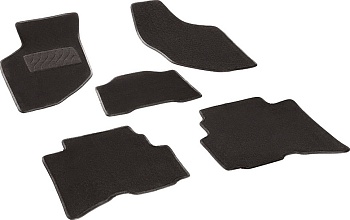 Коврики в салон для Great Wall Hover "Lux" ворс, черный