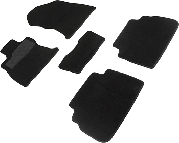 Коврики в салон для Subaru Forester V "Lux" ворс, черный