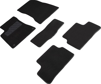 Коврики в салон для Mercedes-Benz CLA II (C118, X118) "Lux" ворс, черный