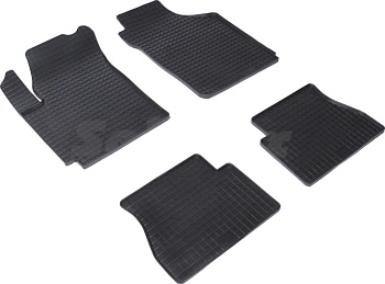 Коврики в салон для KIA Picanto I "Сетка" резина, черный