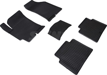 Коврики в салон для Hyundai Elantra ТагАЗ III (XD) "Сетка" резина, черный