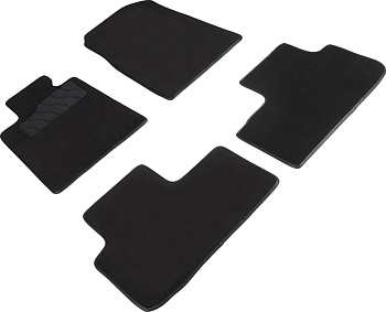 Коврики в салон для Haval F7 I "Lux" ворс, черный