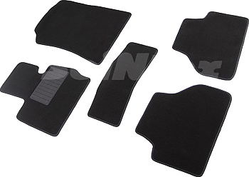 Коврики в салон для BMW X4 I (F26) "Lux" ворс, черный
