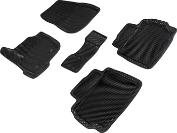 Коврики в салон Eva "3D" для Ford Mondeo V "Ромб" ЭВА, черный